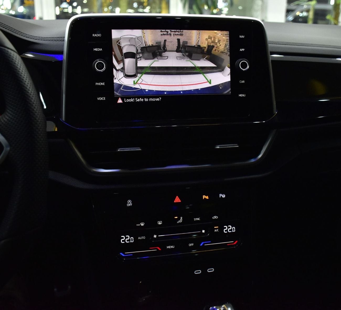 فولكس واجن T ROC EXCELLENT DEAL for our Volkswagen T-ROC R-Line ( 2023 Model ) in Blue Color GCC Specs