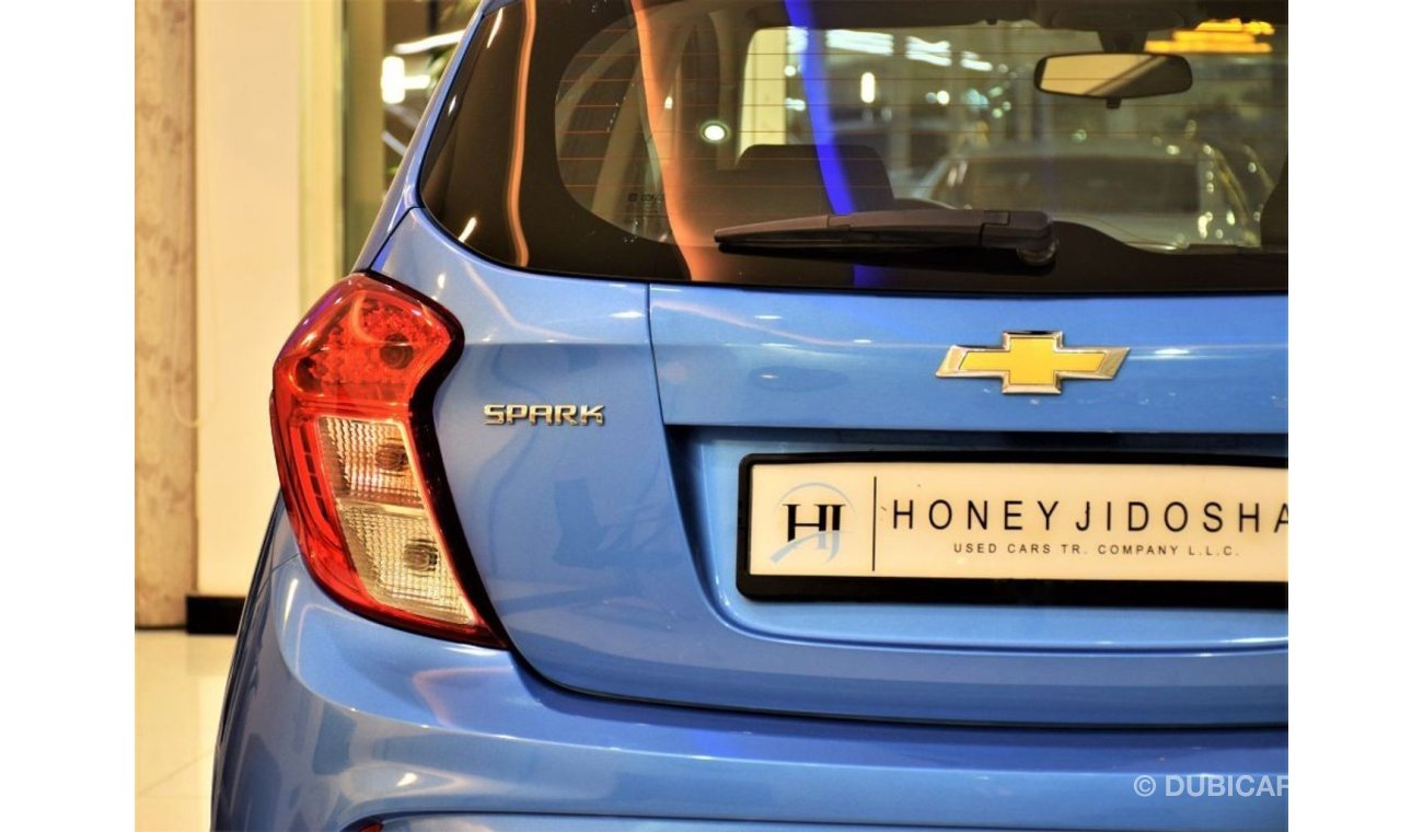 Chevrolet Spark LOW PRICE AND LOW MILEAGE ONLY 49000KM! Chevrolet Spark LS 2016 Model!! in Blue Color! GCC Specs