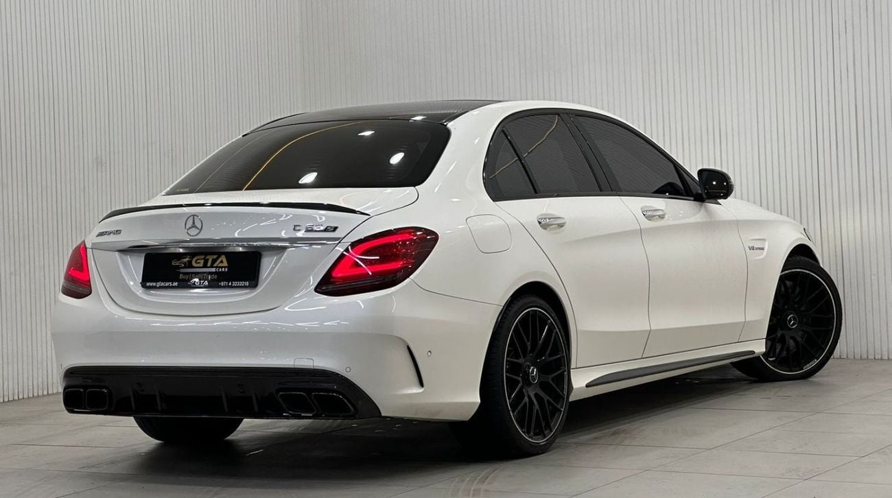 Mercedes-Benz C 63 AMG 2019 Mercedes Benz C63s AMG Night Package, Nov 2024 Mercedes Warranty, Full Options, GCC