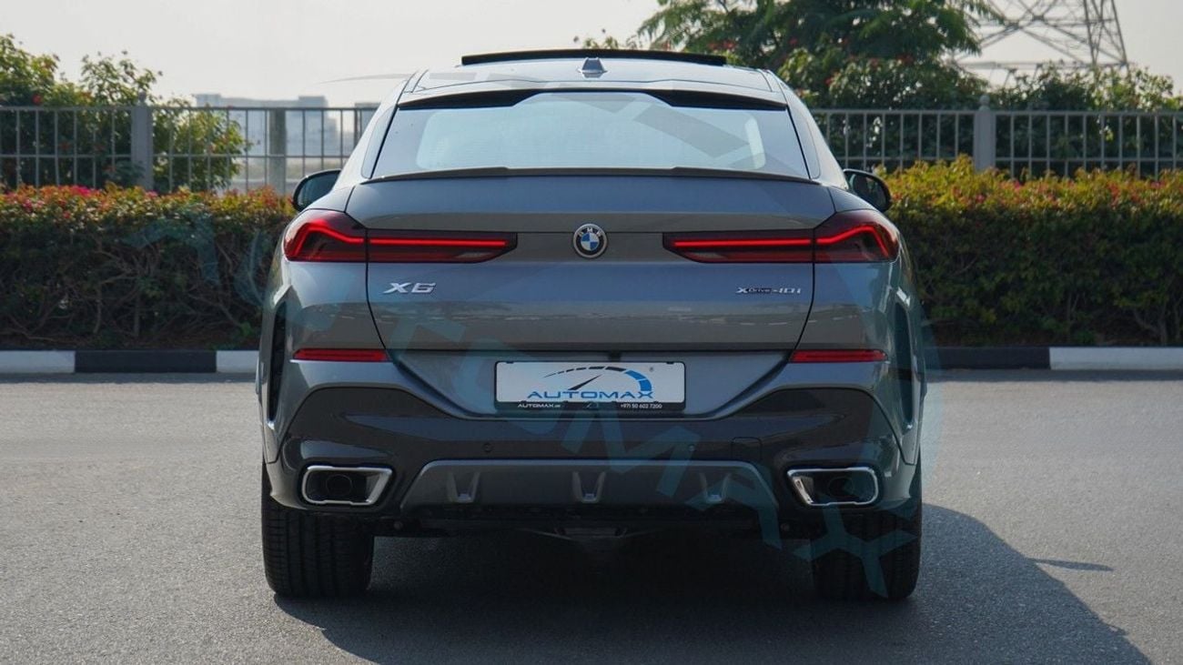 بي أم دبليو X6 XDRIVE40I M SPORT (For Export , НА ЭКСПОРТ) 3.0T GCC 2026 Без пробега