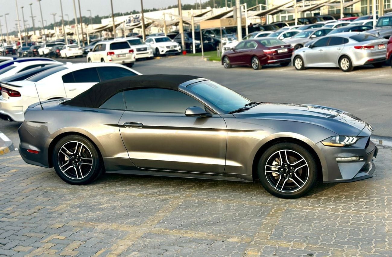 فورد موستانج Ecoboost Convertible | Monthly 1100/- | 0% DP | Blindspot | Fog Lights | # 05686