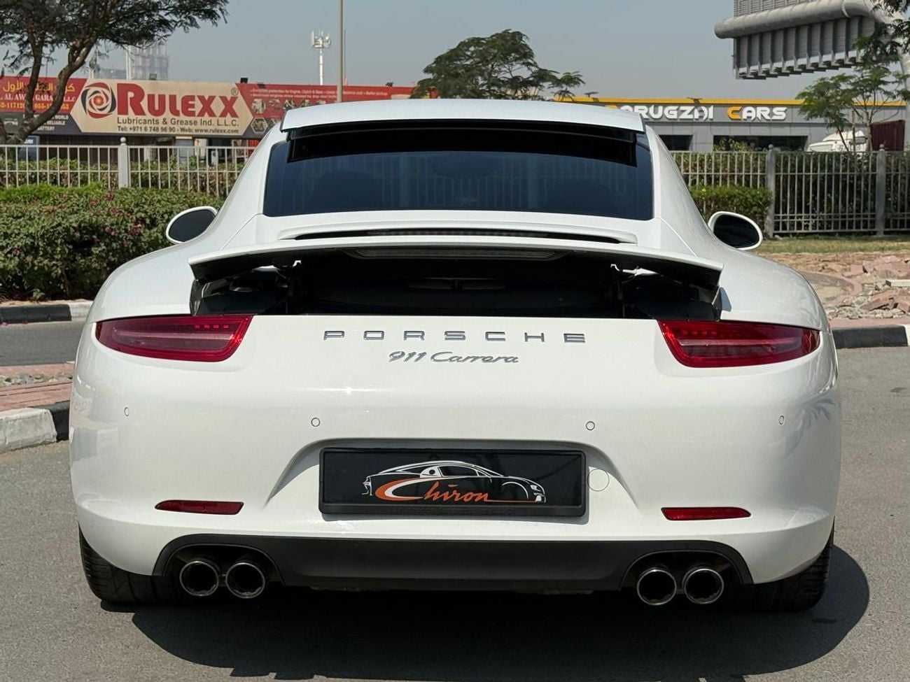 Porsche 911 Carrera 3.6L Coupe PORSCHE CARRERA 911 2013 GCC CARBON FIBER FULL SERVICE HISTORY SPECIAL EDITION 3