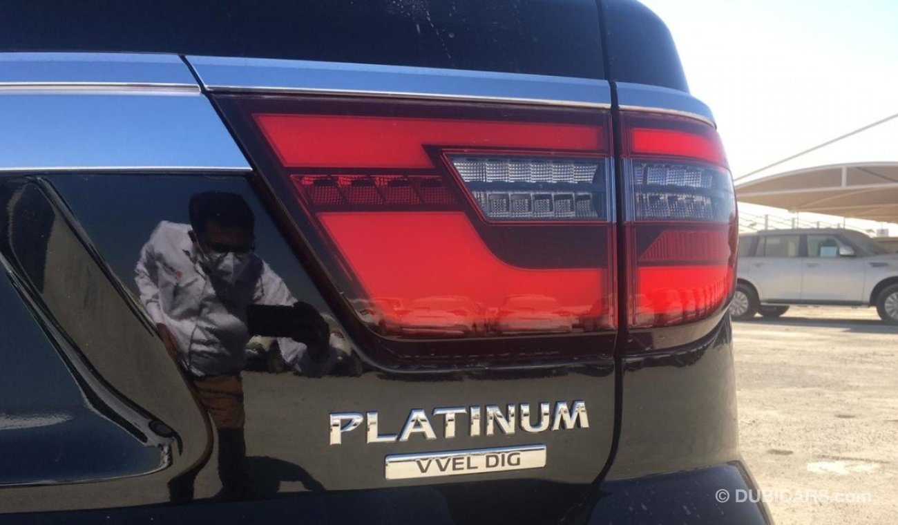 نيسان باترول LE، VK56 K-1، V8، 7AT، Platinum City، P21، بنزين، ناقل حركة أوتوماتيكي، LHD