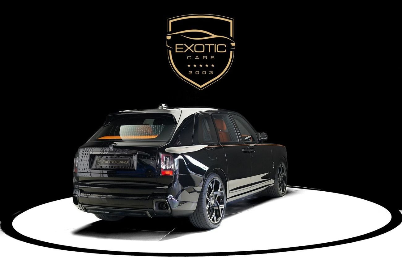 رولز رويس كولينان BLACK BADGE | DUALITY SEATS | CURTAINS