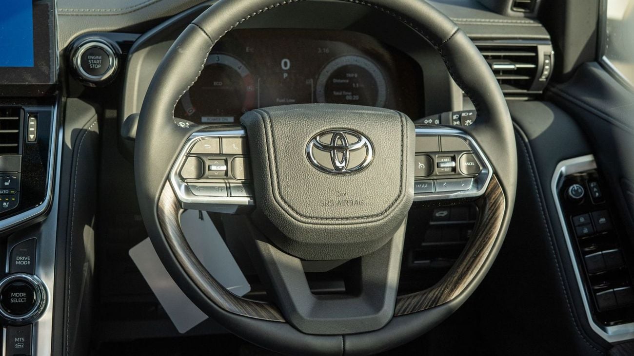 Toyota Land Cruiser VX-R 3.3L V6 Twin-Turbo Diesel (3346 cc). Four Wheel Drive. 7 Seats. 5 Door