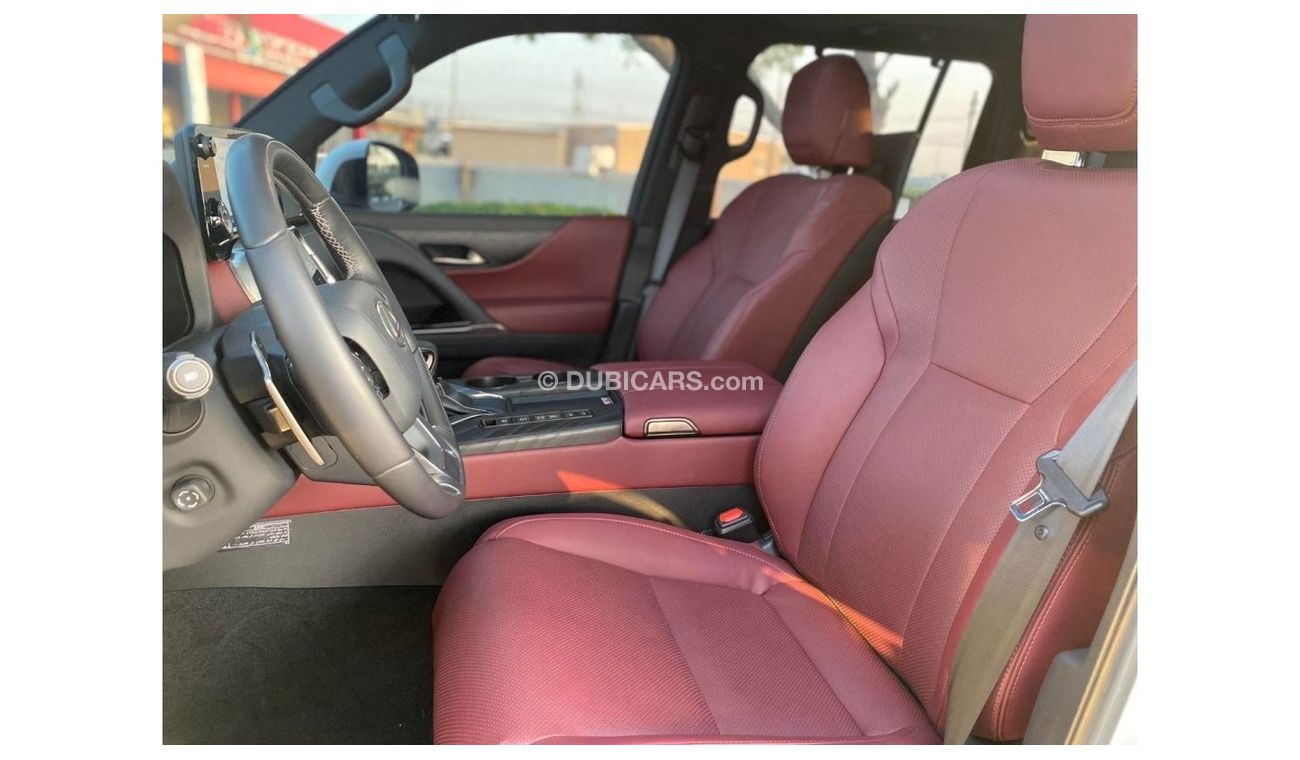 Lexus LX 600 Signature PEARL WHITE**2022**GCC SPEC UNDER WARRANTY LESS KILOMETER