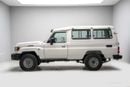 تويوتا لاند كروزر 70 LC 78 HARDTOP 4.0L AT - White Inside Bluish Grey | Export Only