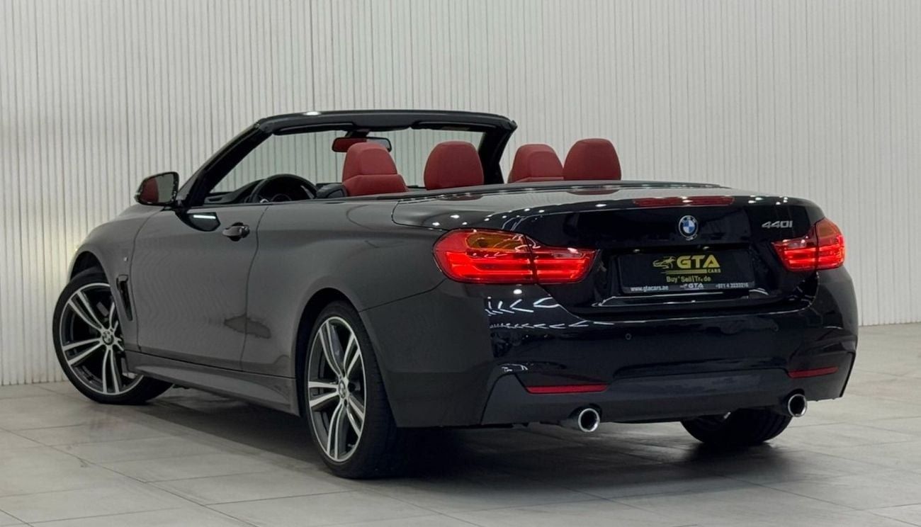 بي أم دبليو 440i M Sport 3.0L 2017 BMW 440i M-Sport Convertible, Service History, Excellent Condition, GCC