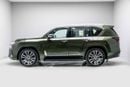 Lexus LX 700h 3.5L - Sonic Quartz Inside Crimson | Export Only