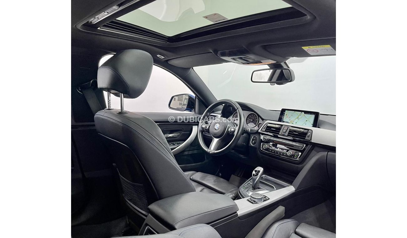 BMW 430i M Sport 2017 BMW 430i M-Sport Gran Coupe, BMW Service History, Warranty, GCC
