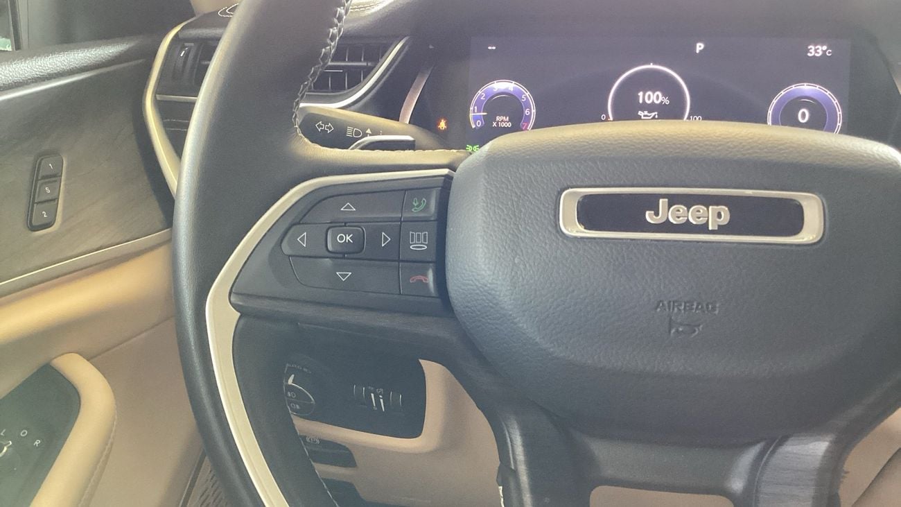 جيب جراند شيروكي 3.6 L LIMITED PLUS 3 ROW 4WD AUTO | شامل الضمان | 0 ﺪﻔﻋﺓ ﺃﻮﻟﻯ