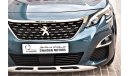 Peugeot 5008 AED 1762 PM | 1.6L GT LINE GCC AGENCY WARRANTY UP TO 2024 OR 100000KM