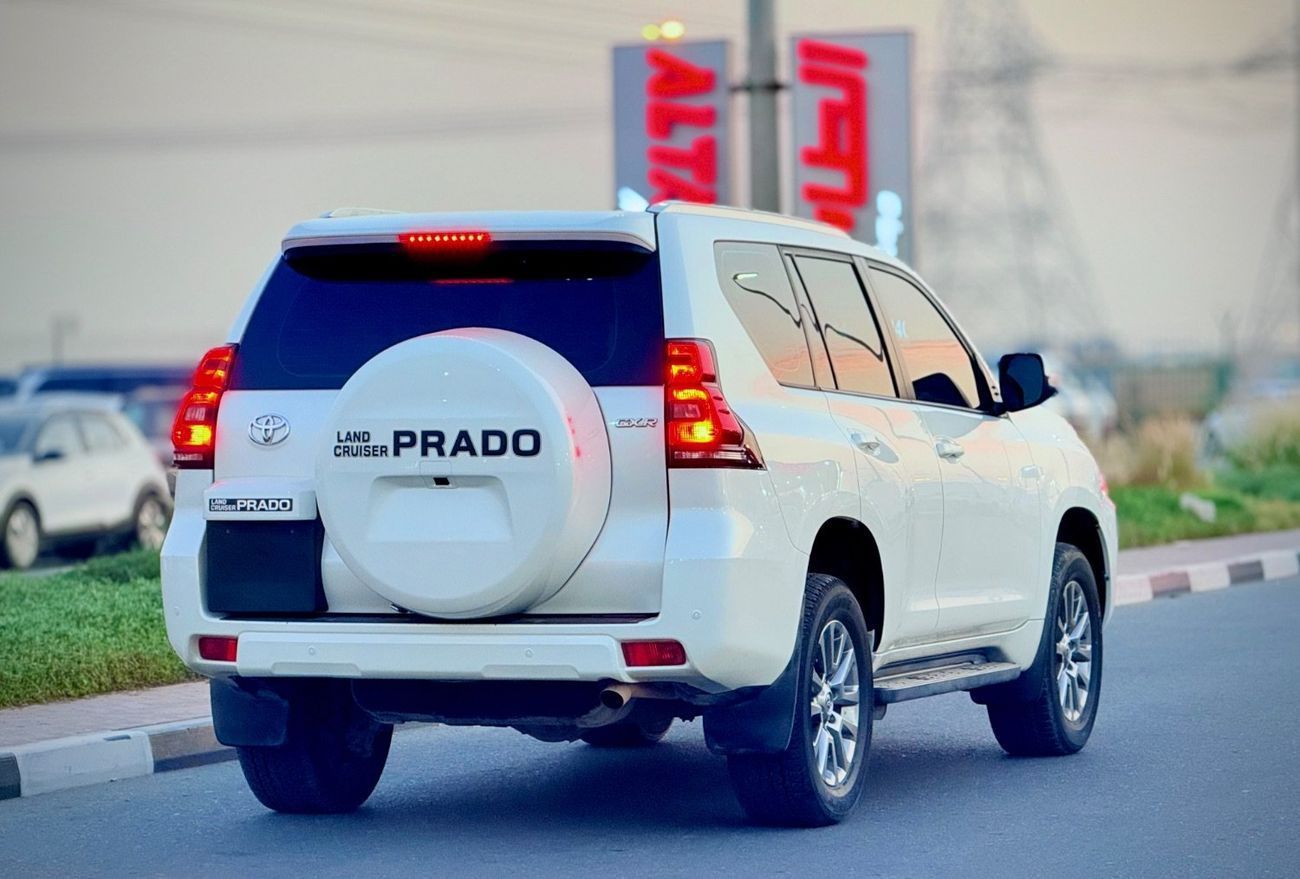 تويوتا برادو GXR 2018 V6 Full option Sunroof, Coolbox , Electric seats top of The Range