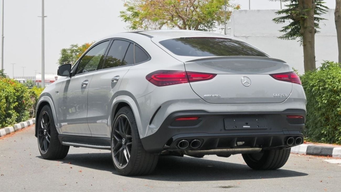 مرسيدس بنز GLE 53 Mercedes-Benz GLE53 AMG Coupe, Luxury Wood Interior, New Facelift | Alpine Grey | 2024