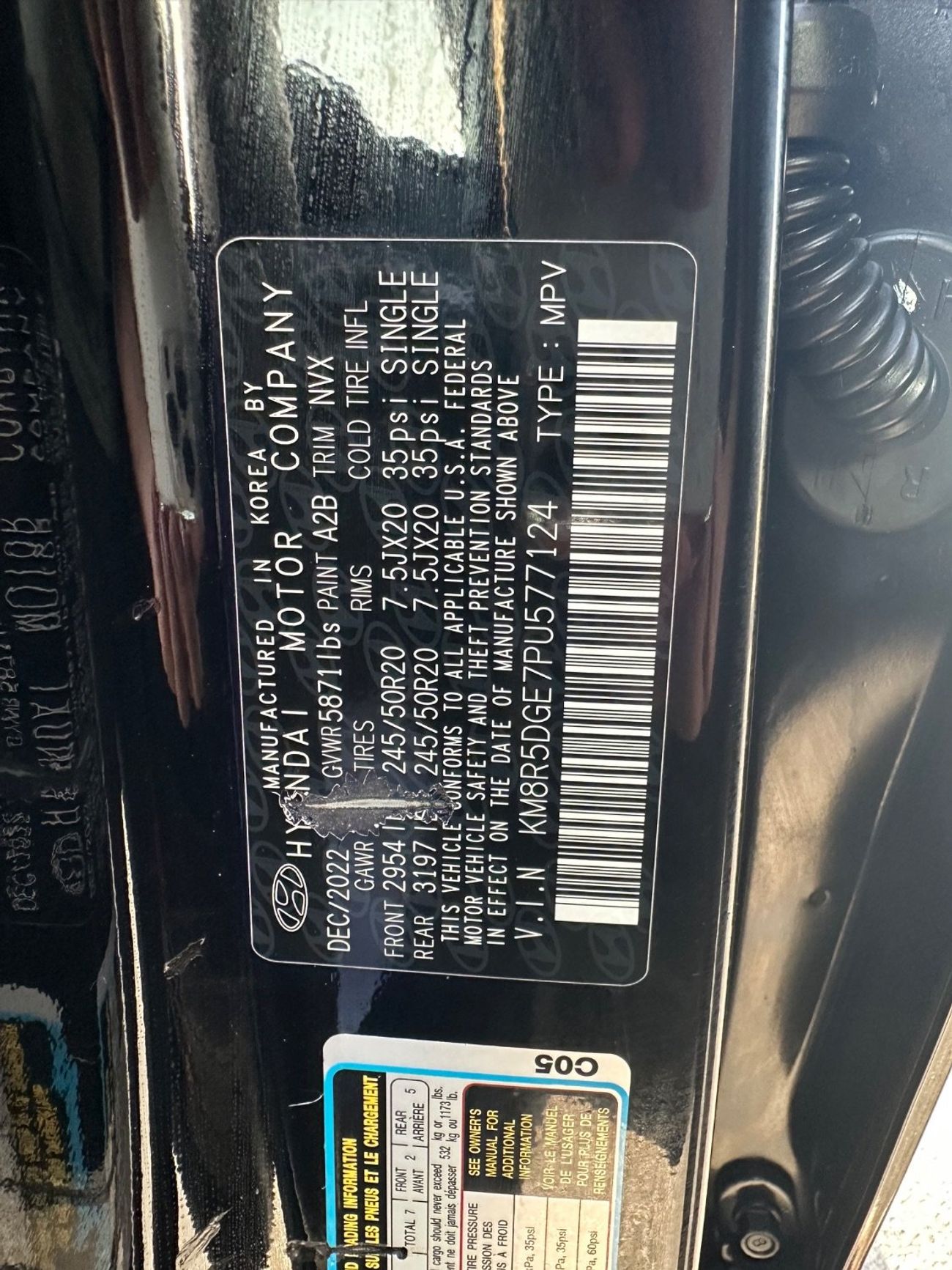 Hyundai Palisade 2023 HYUNDAI PALISADE LIMITED - 3.8L