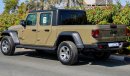 Jeep Gladiator 2020  Sport 4X4, 3.6L V6 GCC, 0km , W/ 3 Yrs or 100K km Warranty @ Trading Enterprises