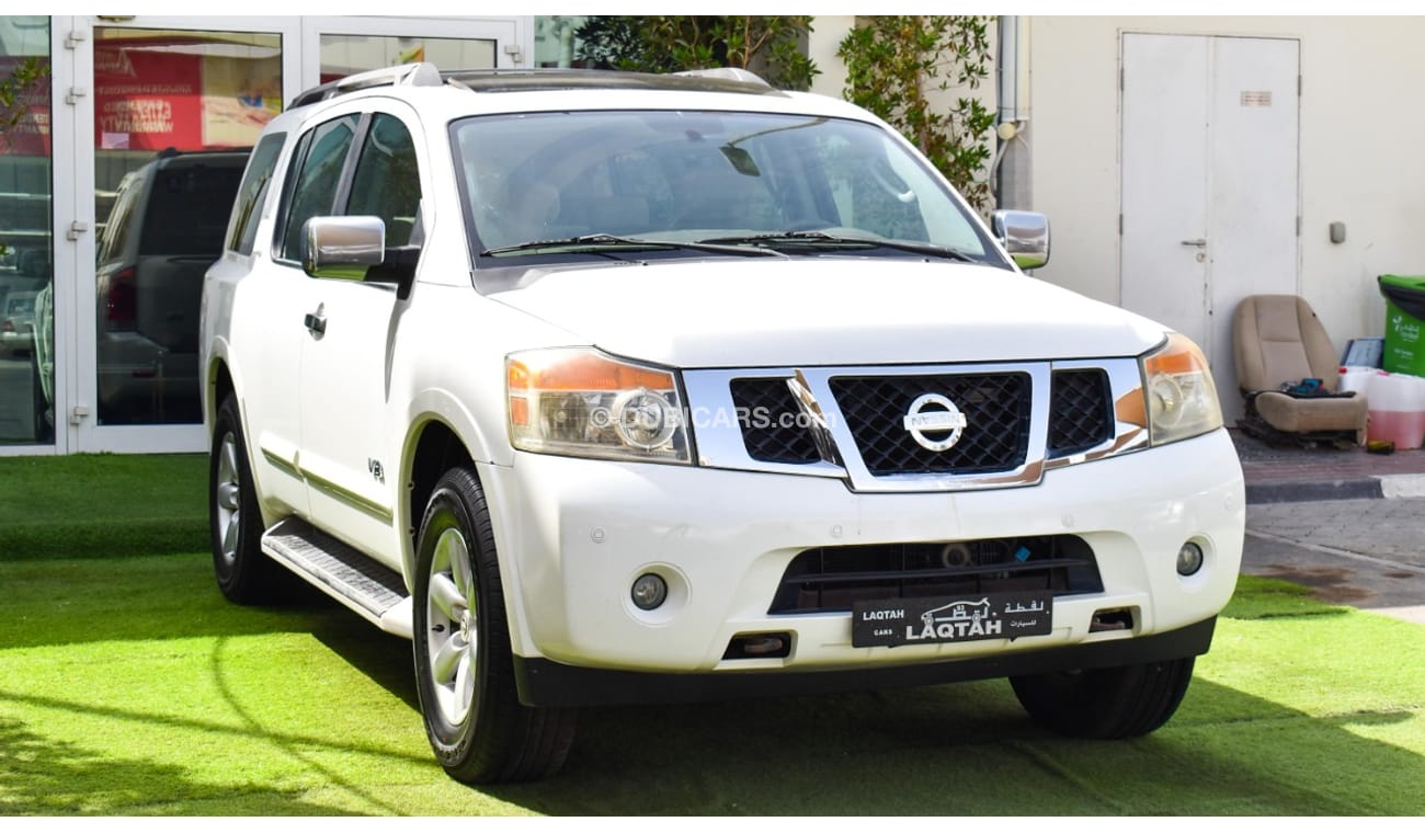 Nissan Armada SE, 2011 Gulf model, number one, cruise control slot, sensor wheels, rear camera, rear spoiler, in e