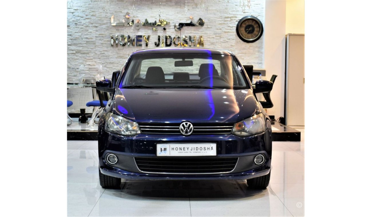 Volkswagen Polo AMAZING Volkswagen Polo 1.6 2013 Model!! in Blue Color! GCC Specs