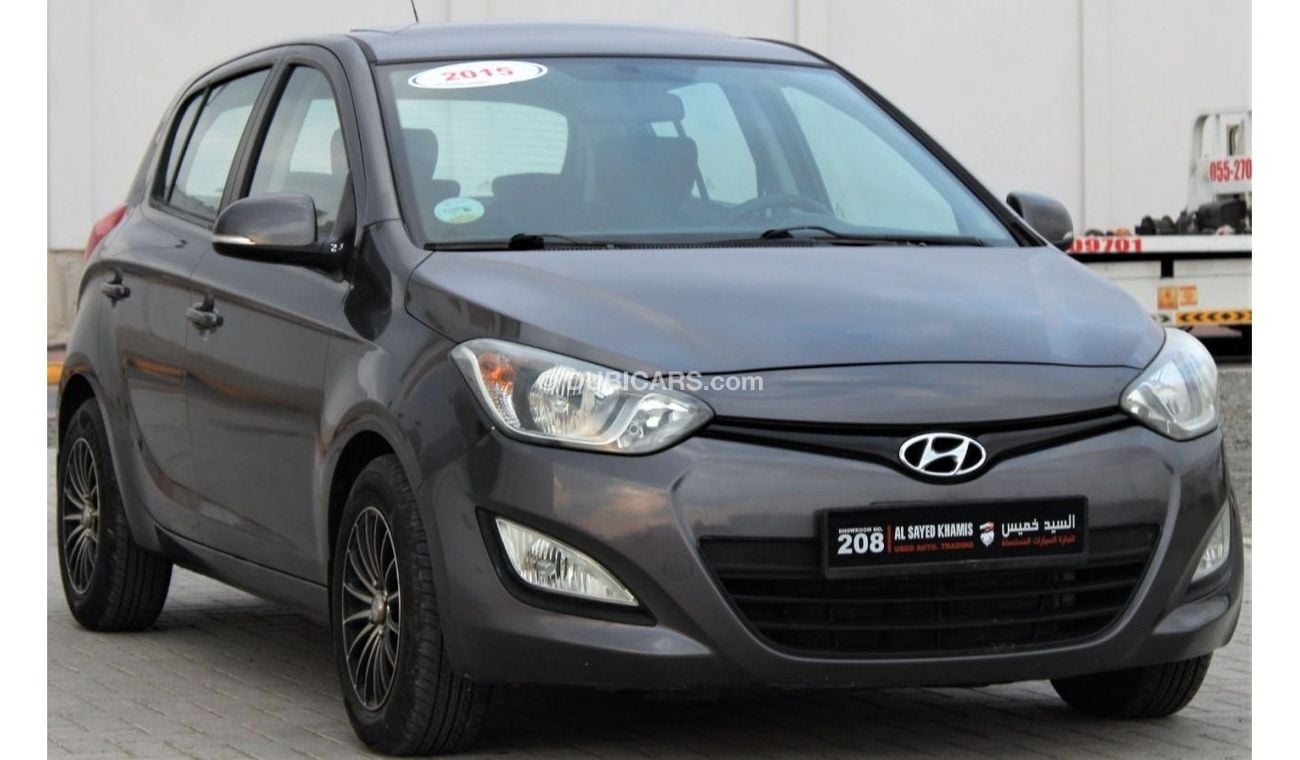 هيونداي i20 هيونداي i20 2015 خليجي بحالة ممتازة بدون حوادث نظيفه جدا من الداخل والخارج فل أوبشن
