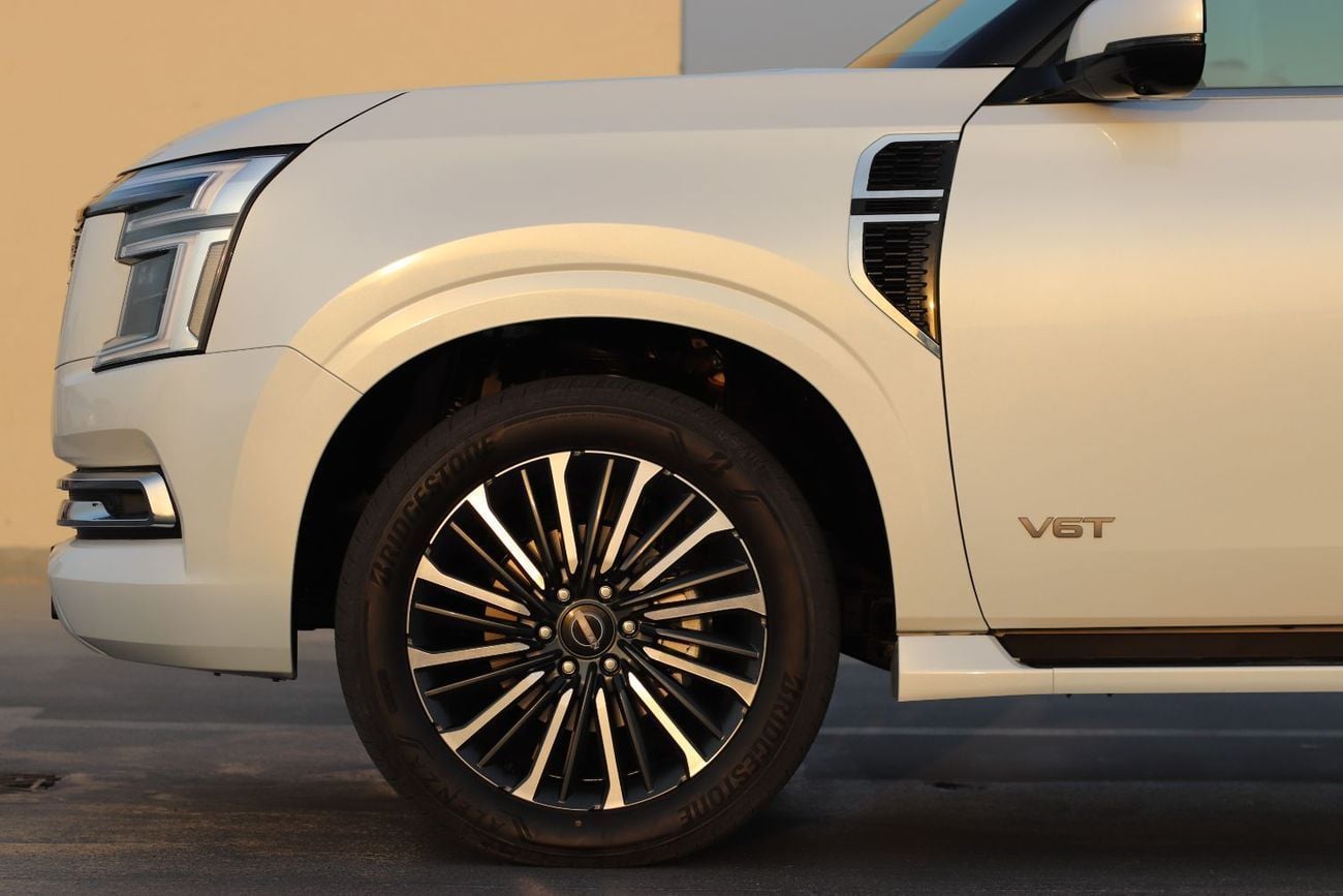 نيسان باترول LE Platinum City 3.5L LE Platinum 3.5L, Leather Seat , Panoramic Roof , Alloy Wheels , Model 2025
