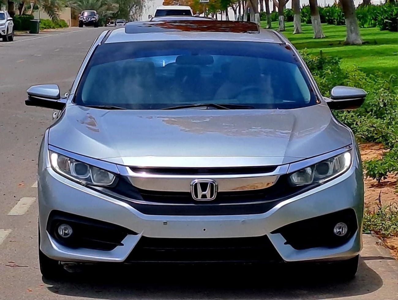 Honda Civic EXI 770/Month-(4 years) | Honda Civic EX 2018 | GCC Specs | Full Option | Non-Accident
