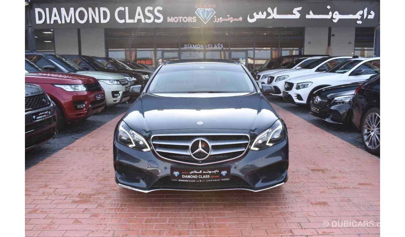 مرسيدس بنز E300 AMG Gcc 360 Camera warranty still panoramic