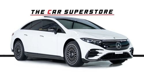 Mercedes-Benz EQS 450+ 450 PLUS-GCC-Gragash Warranty-High Specifications-Night Package-22Inch AMG Rims