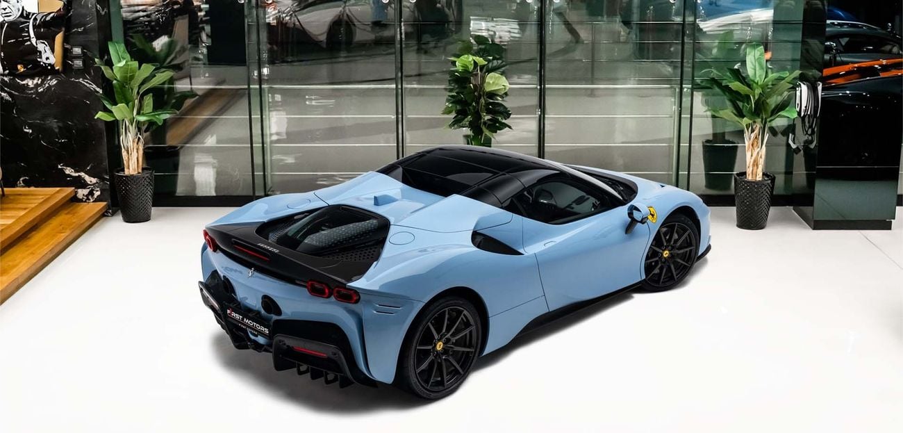 Ferrari SF90 Spider 4.0L V8 Twin-Turbocharged Engine + eMotor