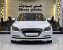 Hyundai Genesis PLATINUM EXCELLENT DEAL for our Hyundai Genesis 3.8 ( 2016 Model ) in White Color GCC Specs