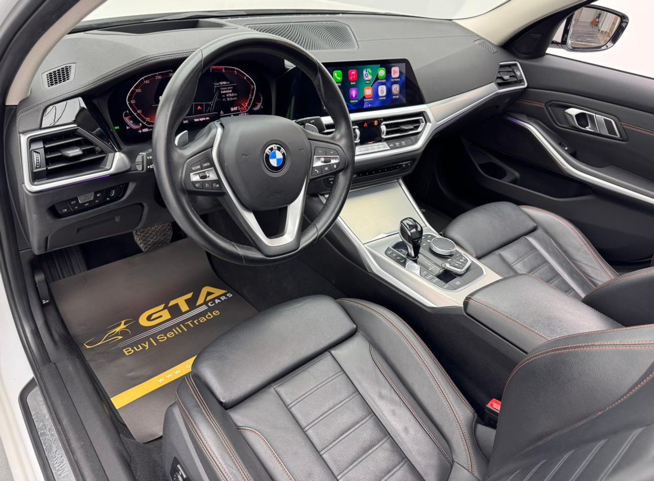 بي أم دبليو 330i Std 2.0L 2019 BMW 330i, BMW Service History, 1 Year Warranty, Excellent Condition, GCC