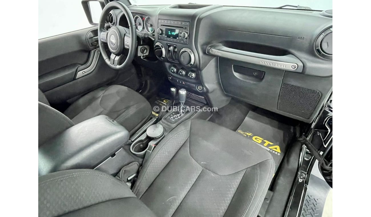 Jeep Wrangler Sport 2015 Jeep Wrangler Sport, Warranty, Service History, GCC