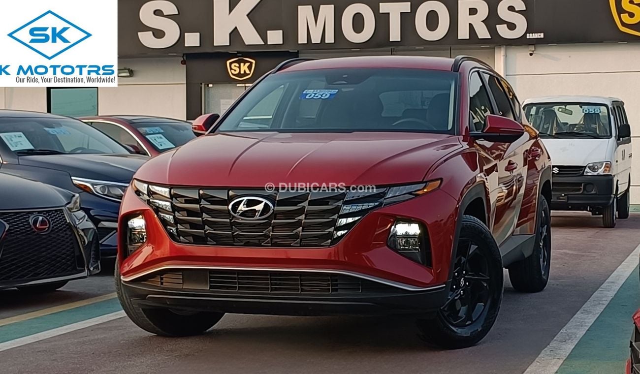 هيونداي توسون SEL // V4 // 1164 AED MONTHLY // RADAR // LEATHER  WITH LOW MILEAGE (LOT # 26893)