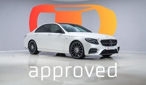 Mercedes-Benz E 43 AMG | AED 4,004 PM | Up to 3 Years Warranty