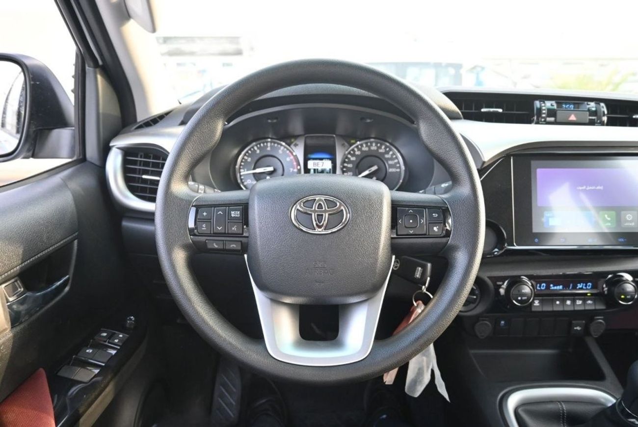 تويوتا هيلوكس Toyota Hilux SR5 GLSX 2.7L Petrol, Manual Transmission, 4WD, Model 2024, Color White