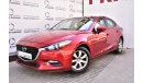 Mazda 3 1.6L S SEDAN 2018 GCC SPECS DEALER WARRANTY