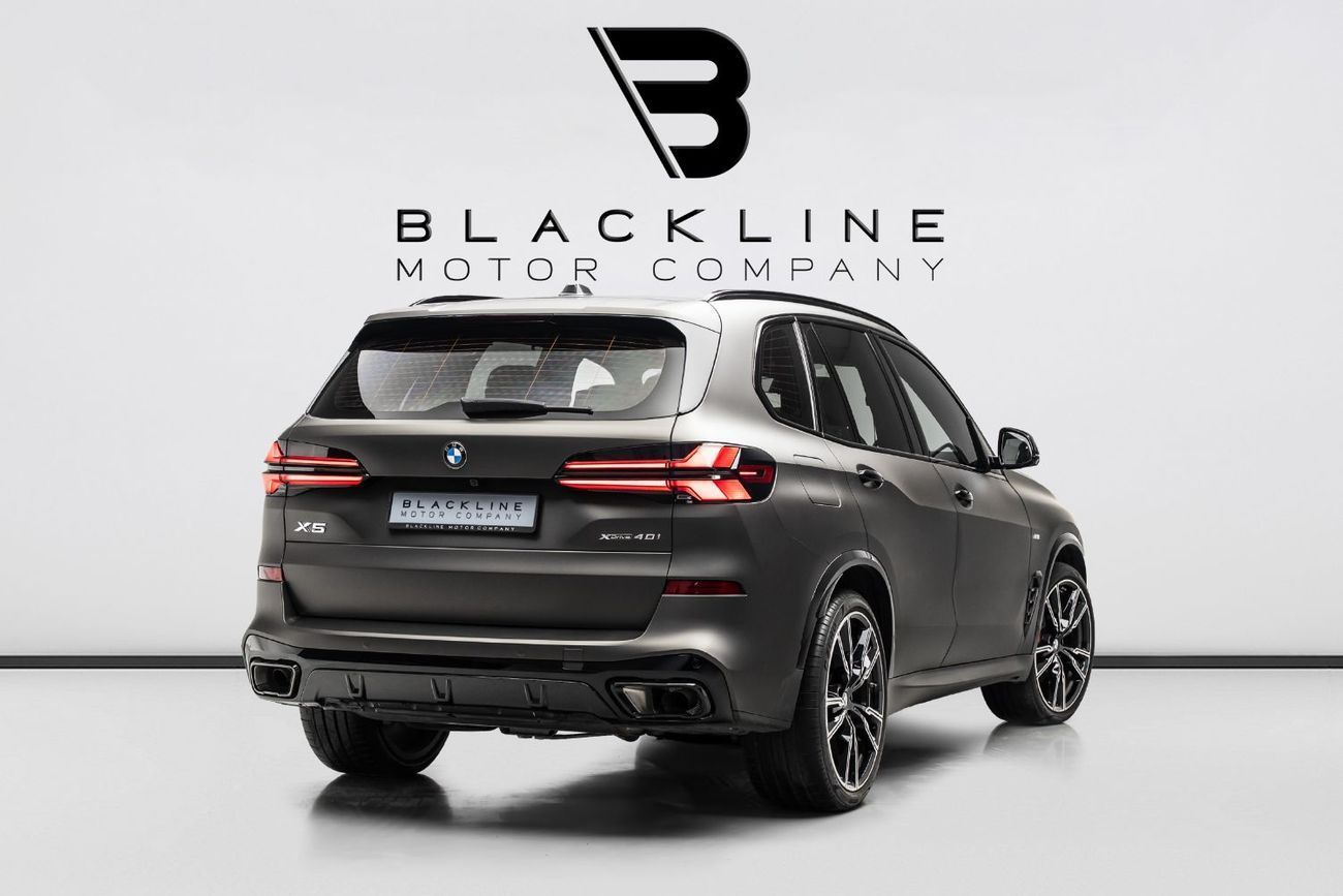 BMW X5 40i M Sport 3.0L 2025 BMW X5 xDrive40i M Sport Pro, 2030 BMW Warranty + Service Contract, Low Mileag