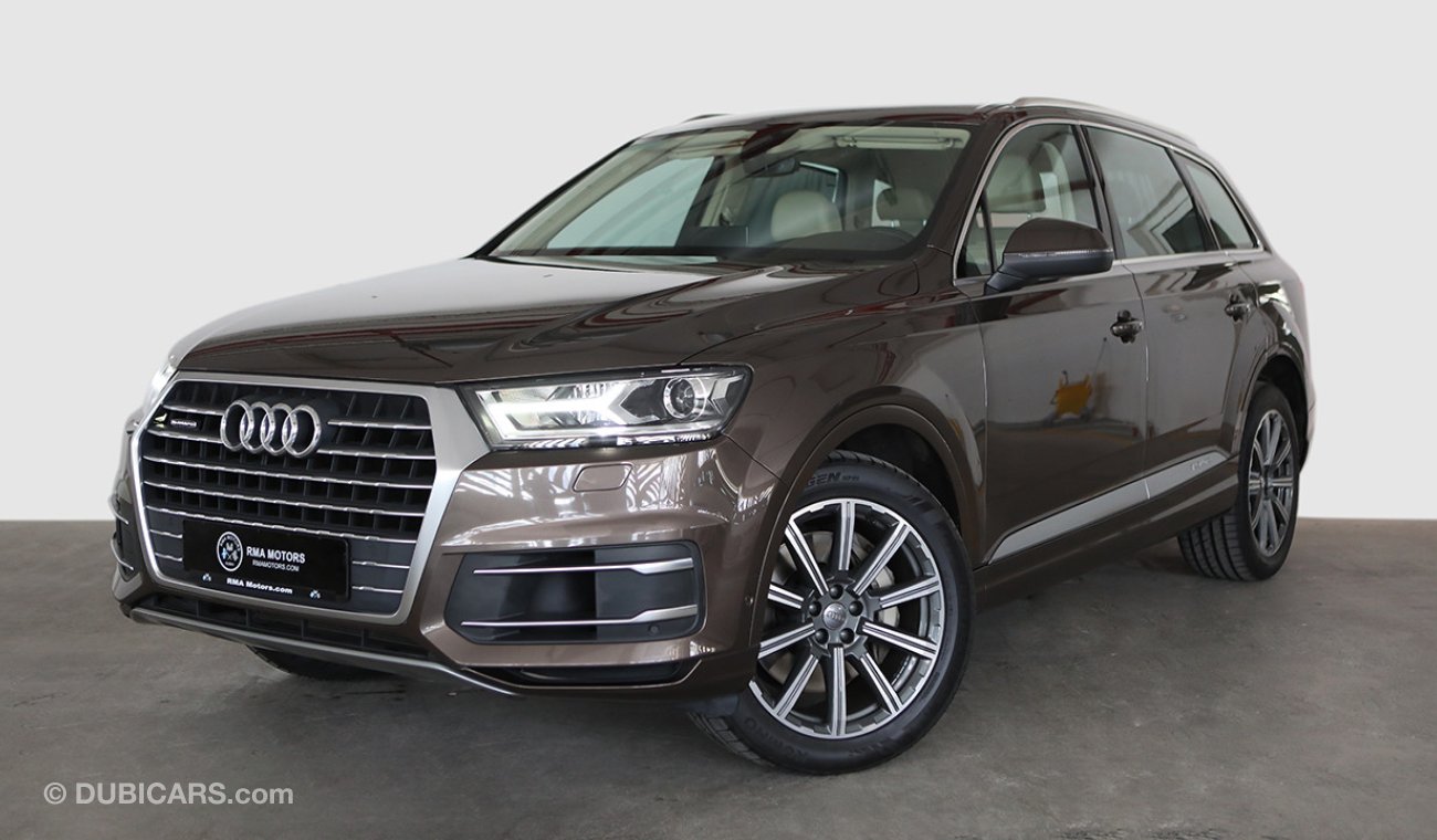 أودي Q7 2017 Audi Q7 45 TFSI Quattro (Audi Warranty)