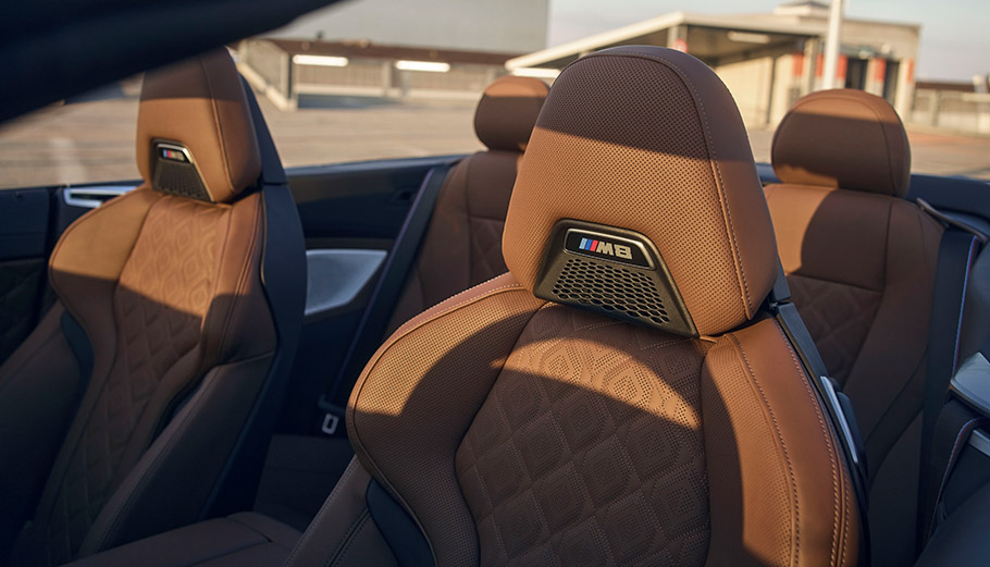 BMW M8 interior - Seats