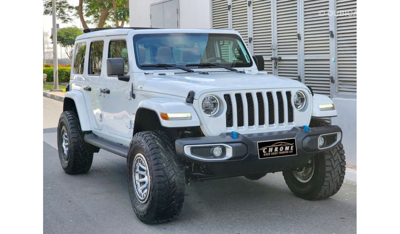 Jeep Wrangler 2022  JEEP WRANGLER UNLIMITED SAHARA 4XE  AUTOMATIC SOFT-TOP WITH PANORAMIC VIEW FEATURE. (JL), 4DR 