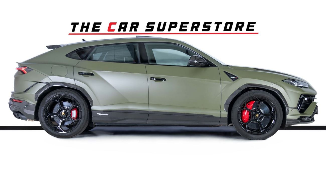 Lamborghini Urus 4.0T V8 Performante Special Matt Color-Alcantara Interior-Full carbon Fiber Exterior Trim