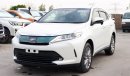 Toyota Harrier Right hand drive platinum Full option accident free