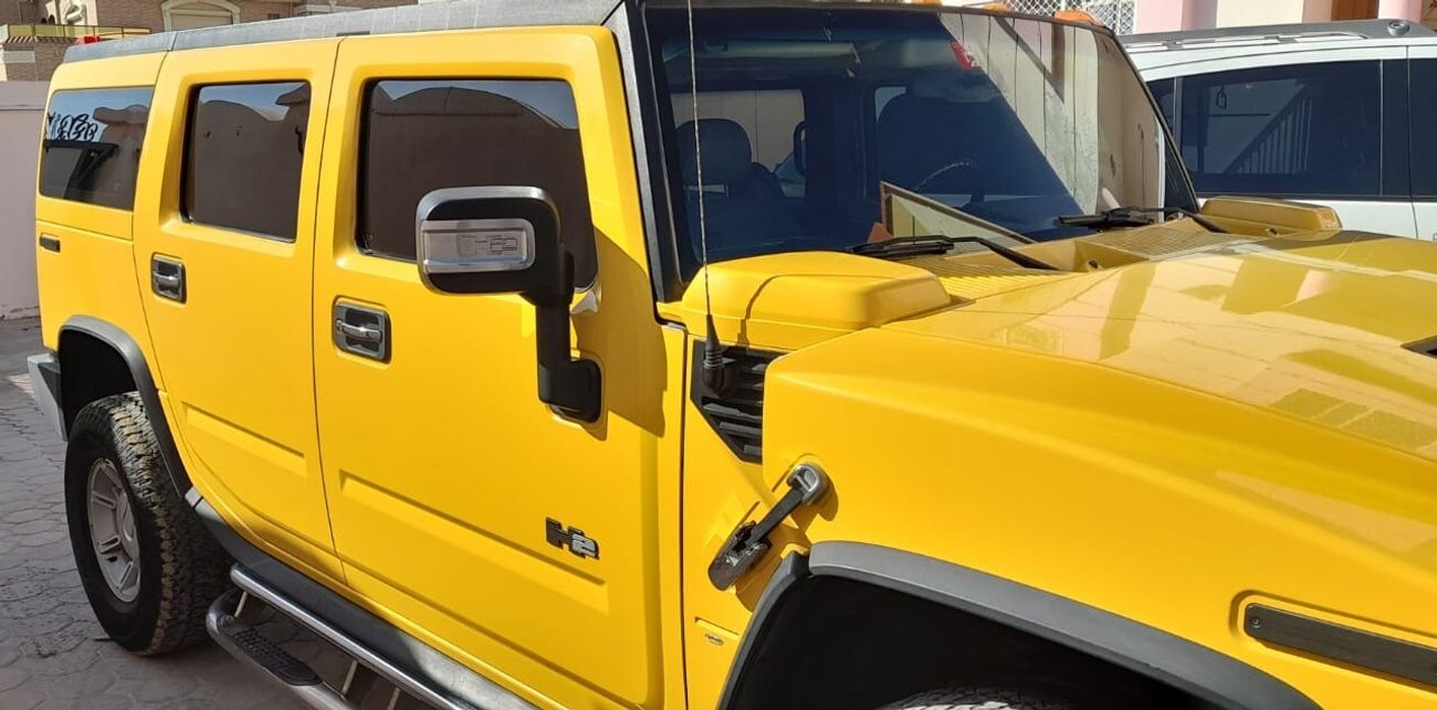 هامر H2 HUMMER H2-2007-YELLOW COLOR 55000