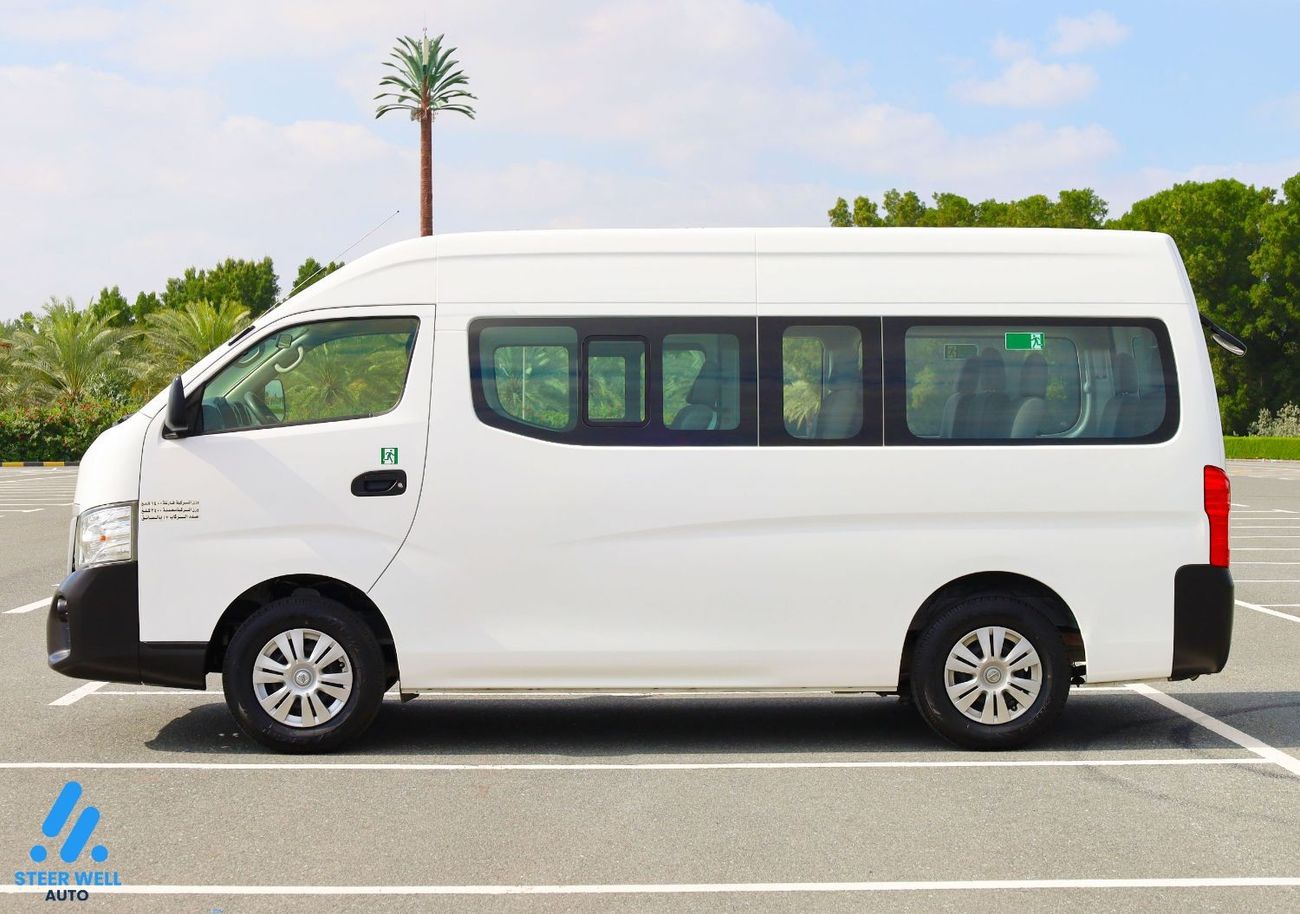 Nissan Urvan Std 2021 NV350 13 High Back Executive Seats / 2.5 Petrol M/T / GCC / Like New Condition