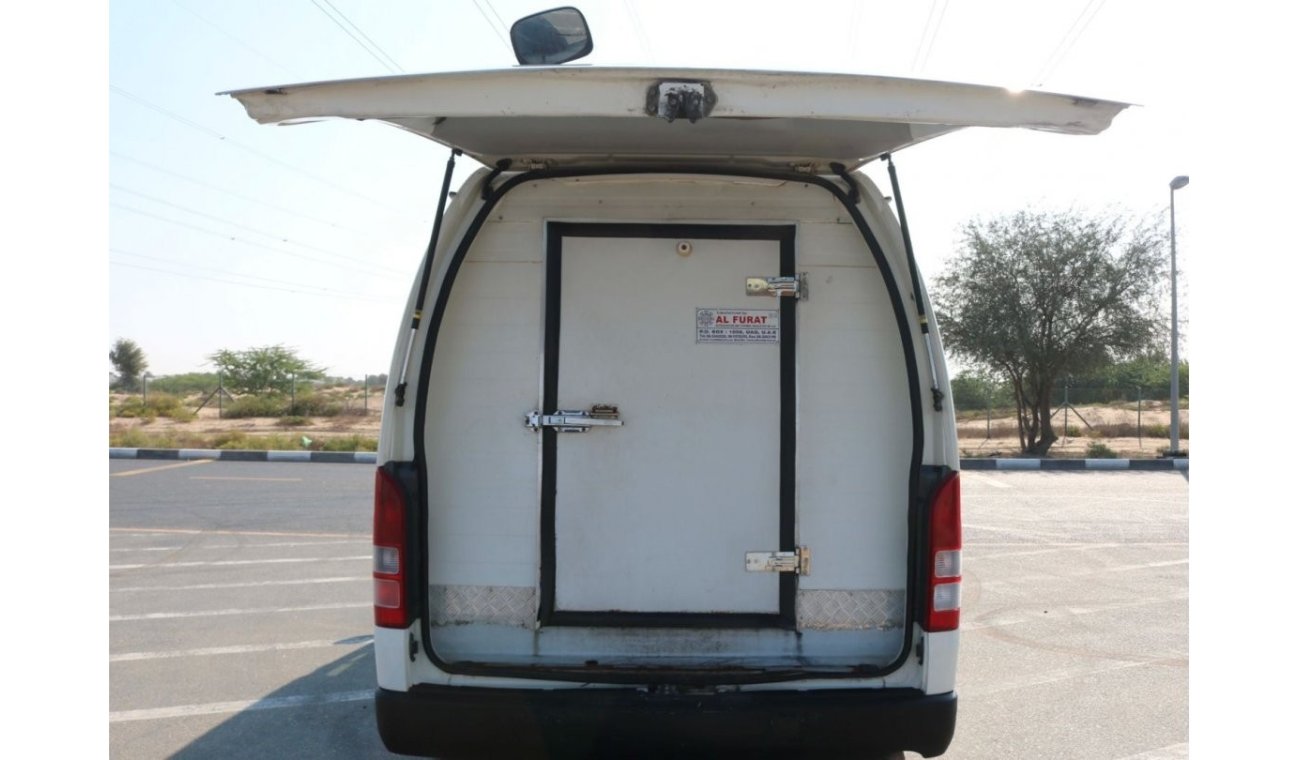 تويوتا هاياس 2018 | HIACE THERMO KING FREEZER MULTIPURPOSE VAN WITH GCC SPECS AND EXCELLENT CONDITION