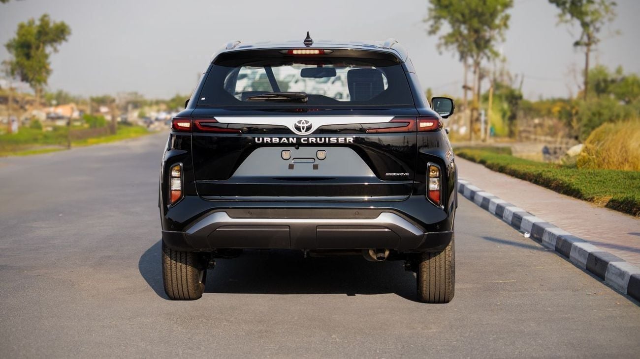 Toyota Urban Cruiser 1.5L – Midnight Black Inside Black and Red | Export Only