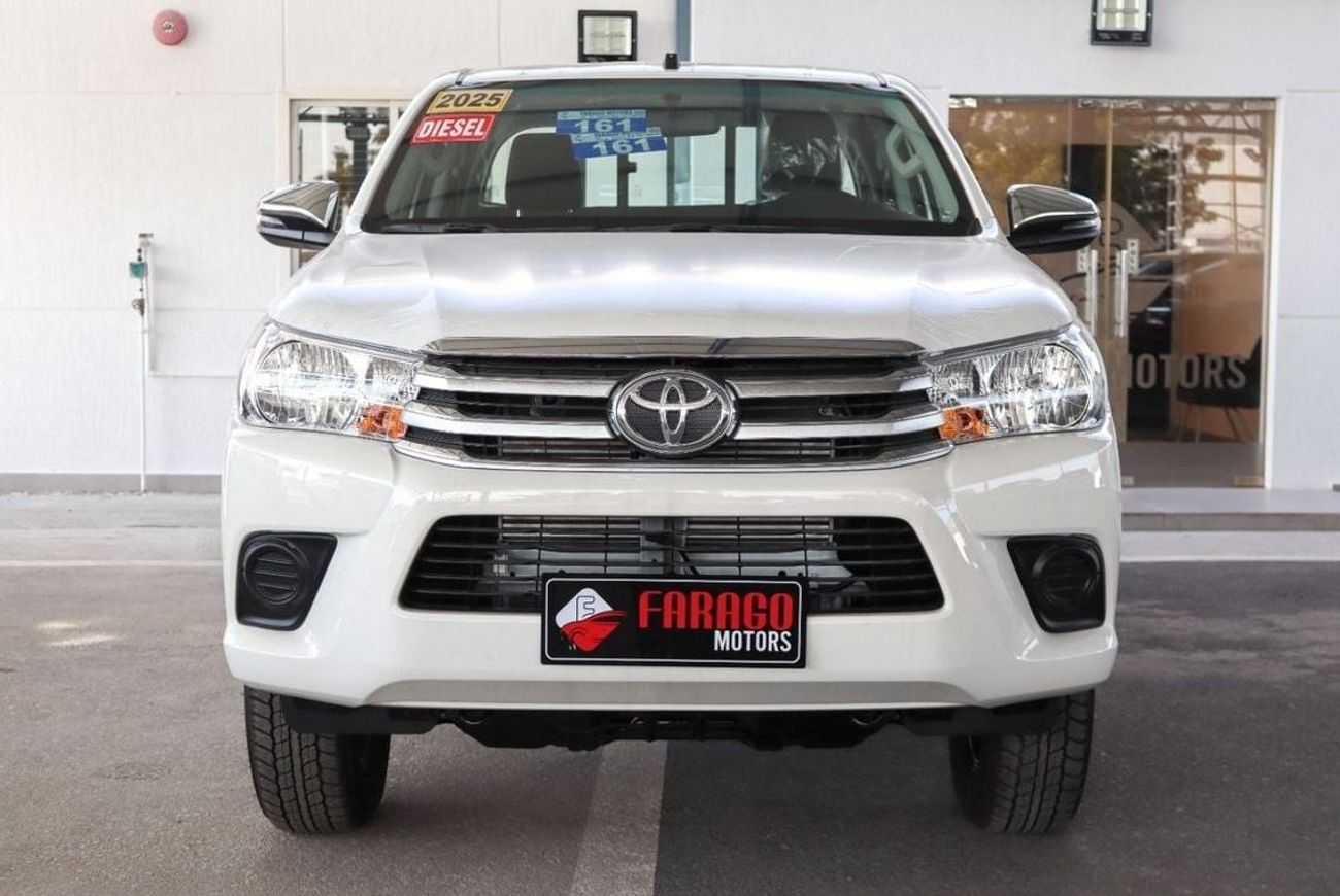 Toyota Hilux 2025 HILUX 2.4 DIESEL 4X4 AUTOMATIC PWR WINDOWS **التصدير فقط خارج الخليج**EXPORT ONLY**