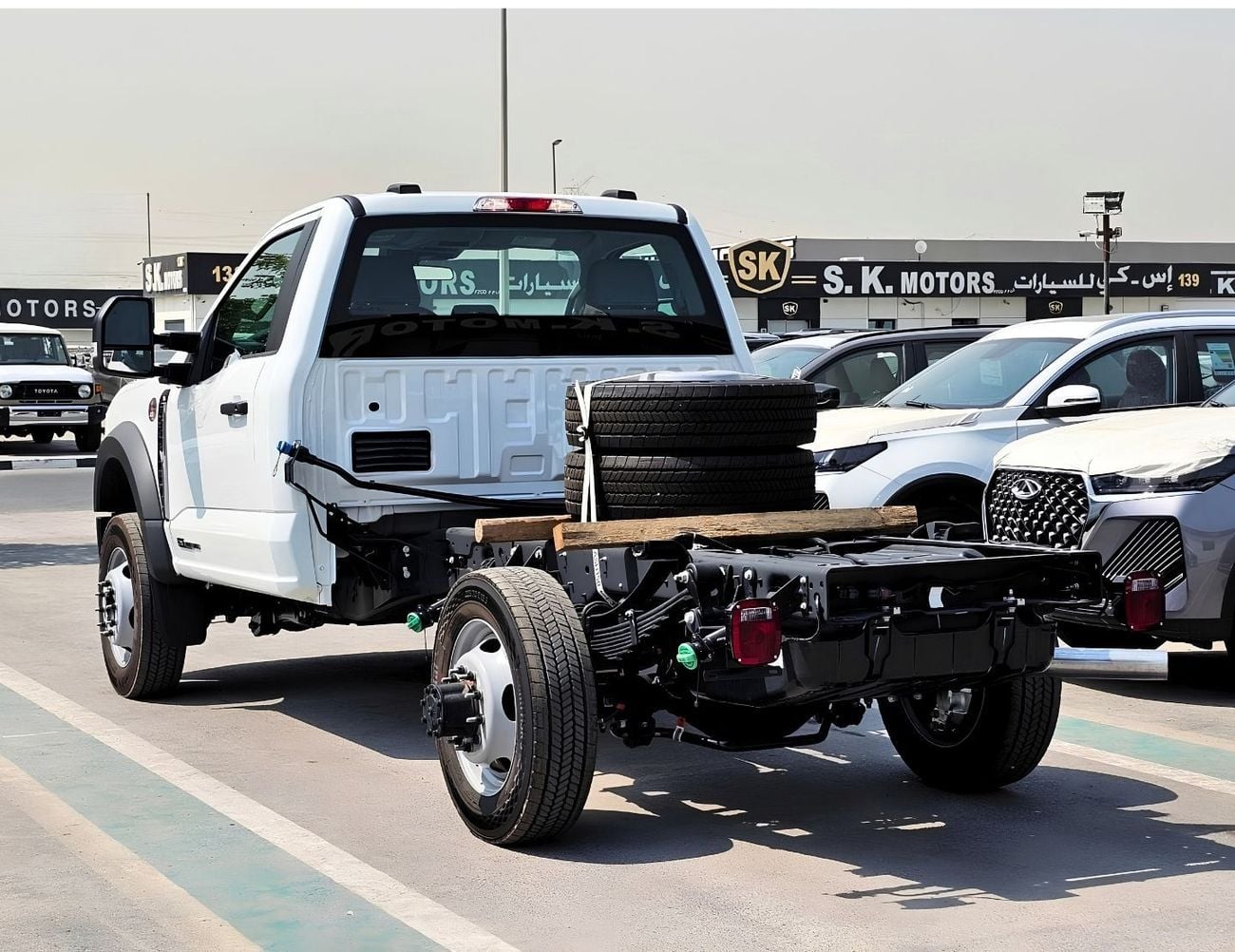 Ford F-550 6.7L DIESEL FORD XL F550 CHASSIS SINGLE CABIN || 6.7L V8 DIESEL A/T 4WD | 145 DUAL BATTERY PAYLOAD PLUS TRAILER