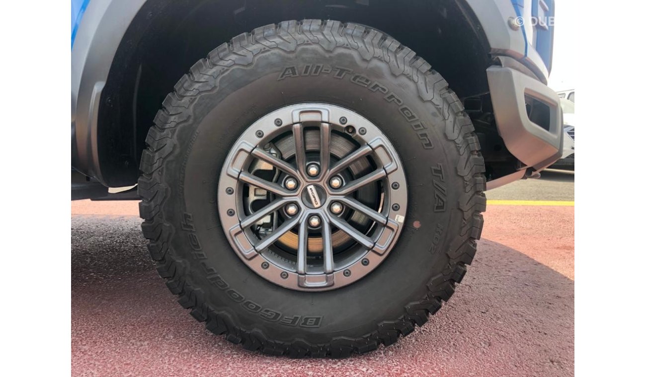 Ford F 150 FORD F150 RAPTOR SUPER CAB 3.5L, PETROL, 4WD, MODEL 2021, BLUE EXTERIOR WITH BLUE & BLACK LEATHER IN