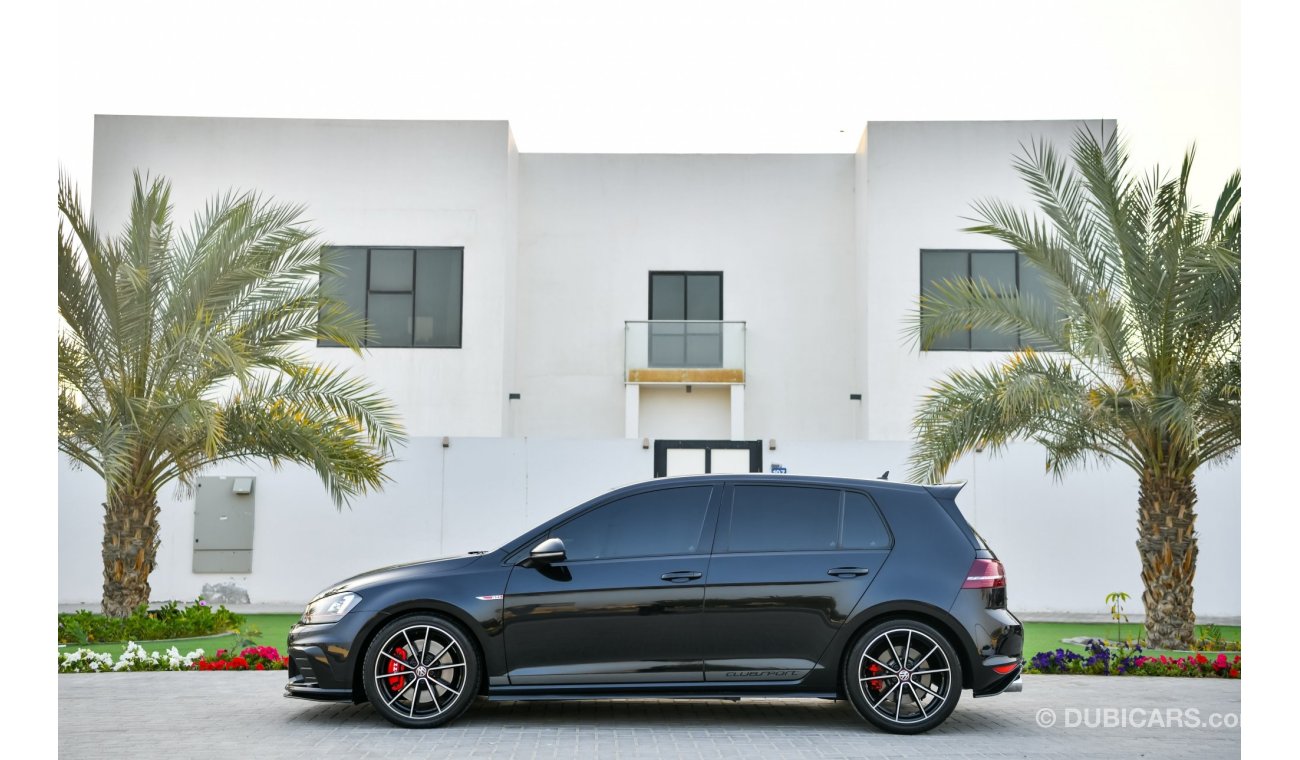 Volkswagen Golf Agency Warranty and Service Contract! - VW GTI ClubSport - GCC - AED 1,993 PER MONTH -0% DOWNPAYMENT