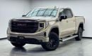 جي أم سي سييرا 2022 GMC Sierra AT4X, Warranty, Full GMC Service History, Excellent Condition, GCC